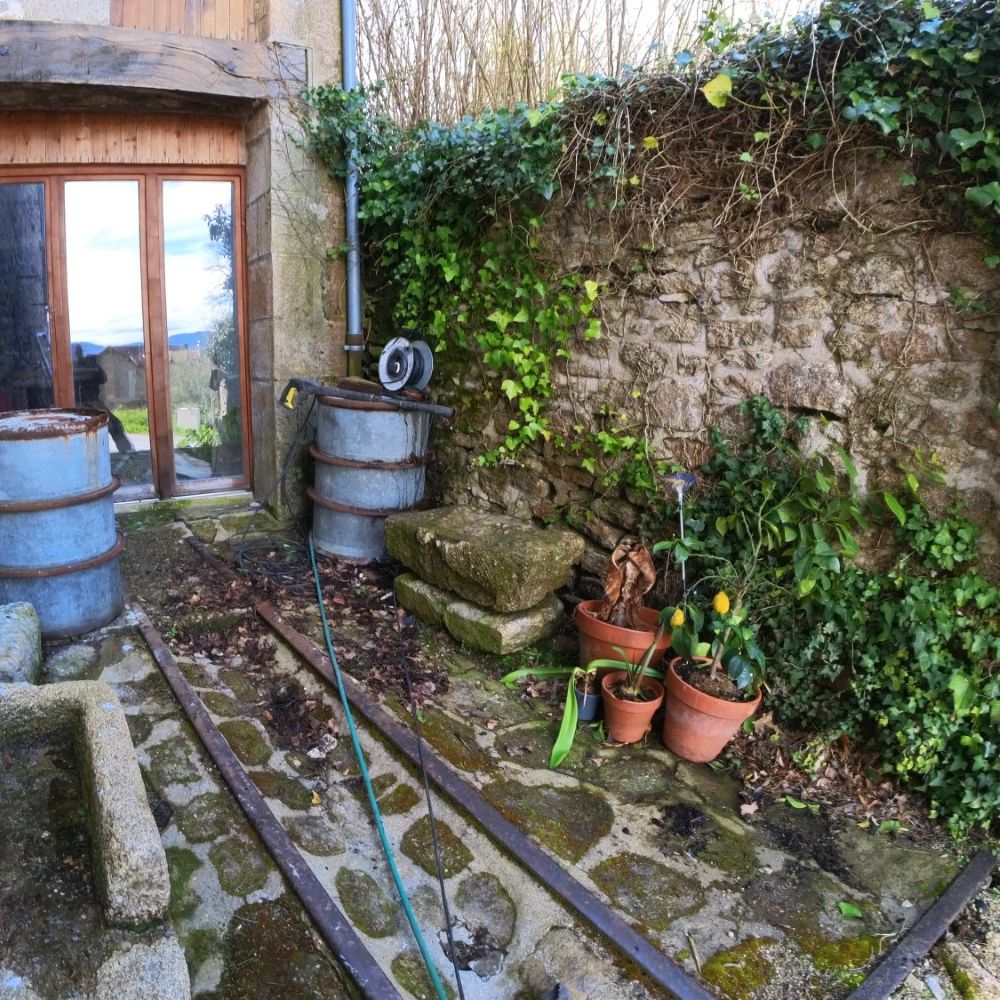 before pressure washing